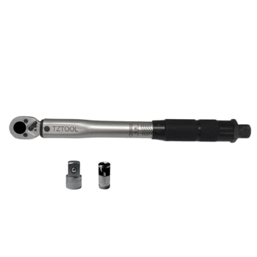 TZTOOL 1/4' Torque Wrench 5-50 Nm