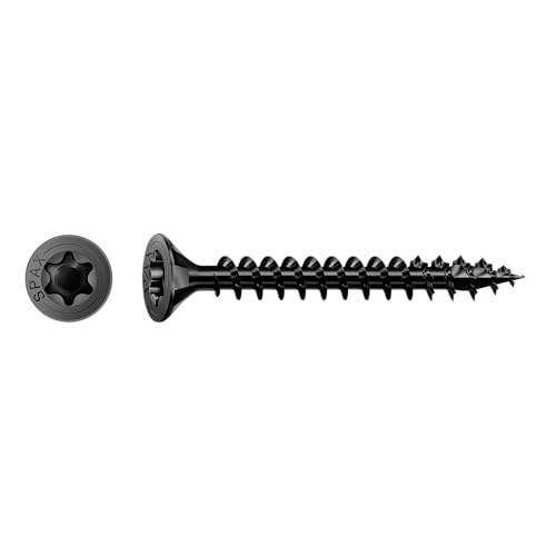 SPAX Universalschraube, Senkkopf, schwarz,...