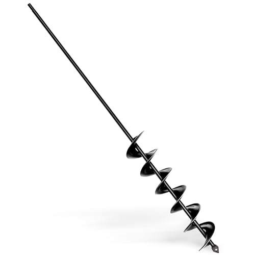 JKKLCC 5x80cm Erdbohrer für...