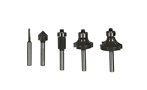 RYOBI 5-teiliges Fräserset RAKRBS5 (6 mm,...