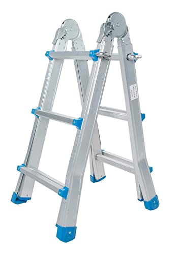 TREPPE Gelenkleiter, faltbar, teleskopisch,...