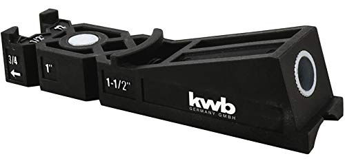 kwb Taschenloch-Bohrschablone inkl. Bohrer,...