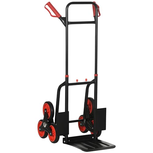 DURHAND Treppensteiger 120 kg Sackkarre...