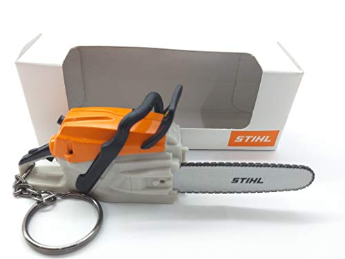 Stihl Schlüsselring in Kettensägen-Form,...