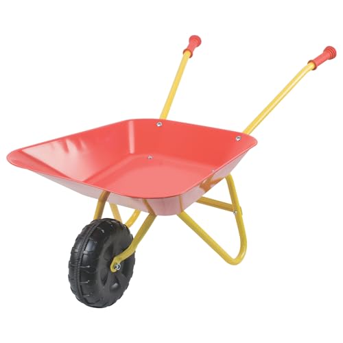 PLAY FUN Kinder Schubkarre Gartenspielzeug &...