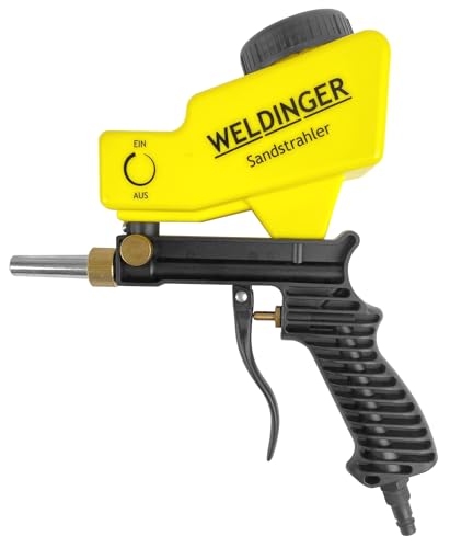 WELDINGER Druckluft-Sandstrahlpistole mit...