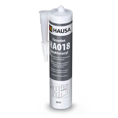 HAUSA Struktur-Acryl Fassaden-Acryl 310ml...