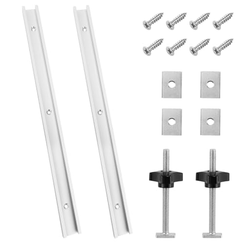 2 Stück T Nut Gleitschiene M8/M6, 400mm T...