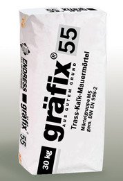 Gräfix 55 Traßmauermörtel a 30 kg