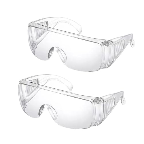 LAIYOHO 2 Stück Schutzbrille mit kratzfesten...