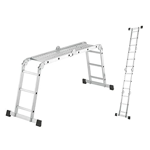 Hailo M60 Alu-Universalleiter - Kombileiter 4...