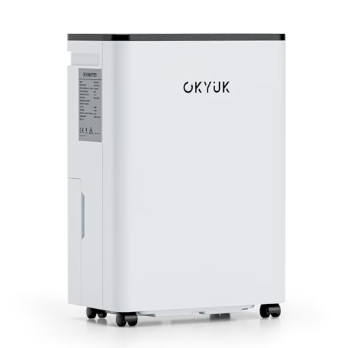 OKYUK Luftentfeuchter Elektrisch 12L mit...