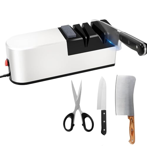 KBIBCK Elektrischer Messerschärfer, 5-in-1...