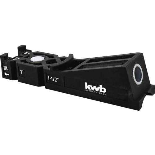 kwb Taschenloch-Bohrschablone inkl. Bohrer,...