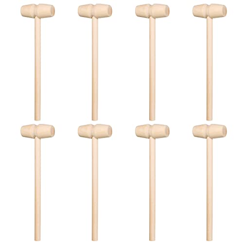 HOTMNTY Mini DIY Holzhammer Werkzeug, Holz...