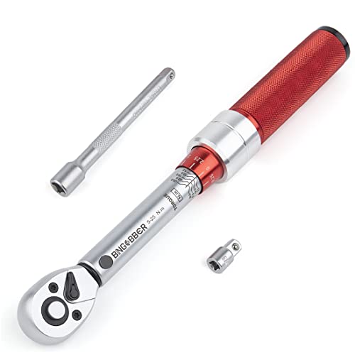 BINGCOBBER Drehmomentschlüssel 1/4”,5-25NM...