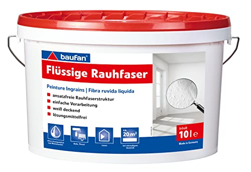 Baufan Flüssige Raufaser Rauhfaser 10l