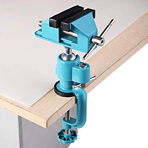 COSTWAY Tischschraubstock Mini Tisch...