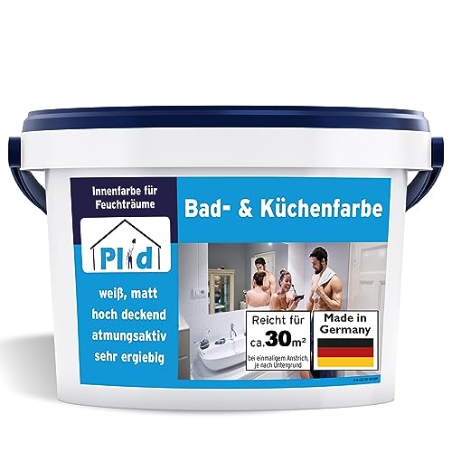 Plid® Bad und Küchenfarbe weiß für alle...