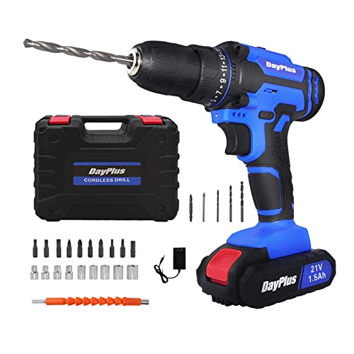 Huini 21V Professional Akku Bohrschrauber Set...