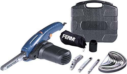 FERM Präzisionsbandschleifer 400W - Variable...