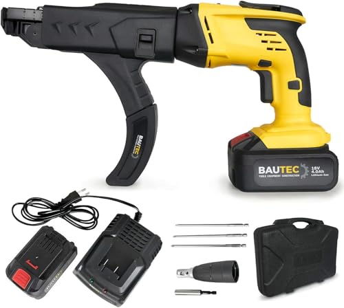 BAUTEC Akku-Magazinschrauber 18 V / 4.0 Ah »...