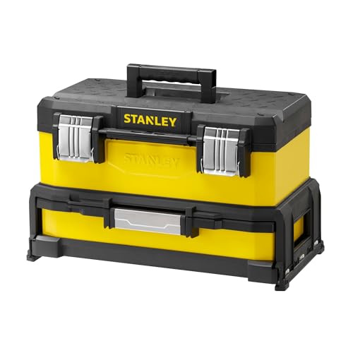 Stanley 20' Werkzeugbox Metall-Kunststoff mit...