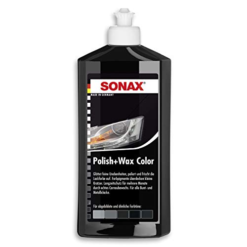 SONAX Polish+Wax Color schwarz (500 ml)...
