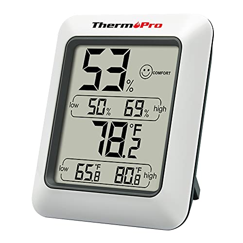 ThermoPro TP50 digitales Thermo-Hygrometer...