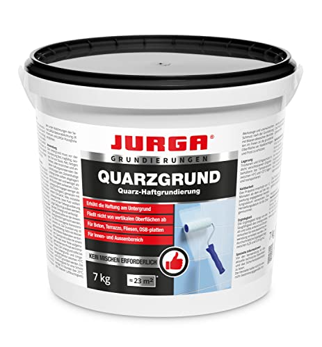 JURGA Quarzgrund Weiß 7 kg - Haftgrund...