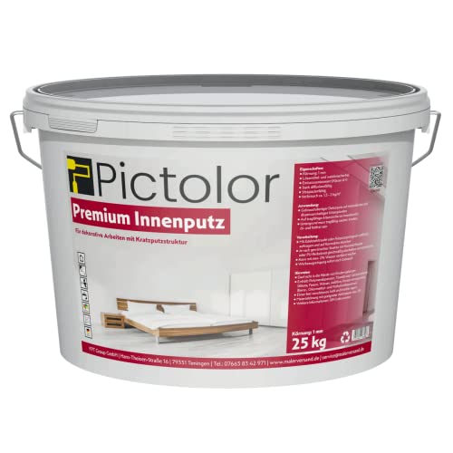 Pictolor Premium-Innenputz 25kg Körnung: 1mm