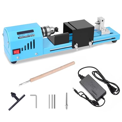 ZXLLAFT 150W Mini Drehmaschine 12-24V...