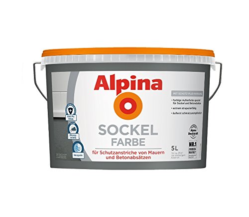 Alpina 5 L. Sockelfarbe, Abrieb und...