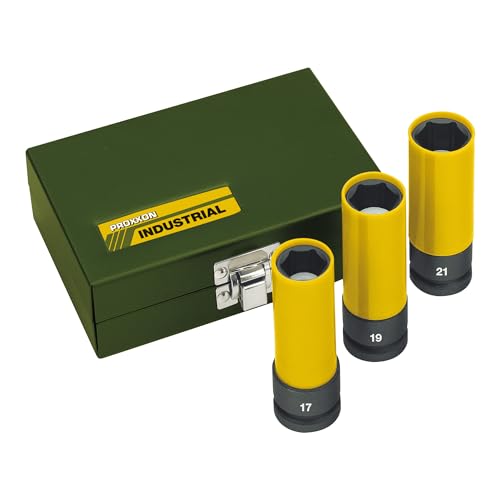 Proxxon 23938 Satz Nüsse für Radmuttern 17...