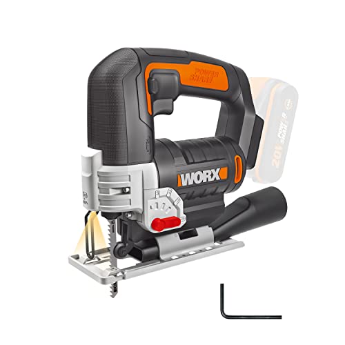 WORX WX543.9 Akku-Pendelhub-Stichsäge –...