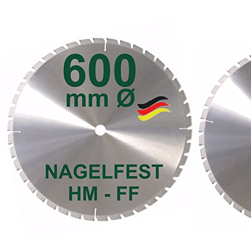 HM Sägeblatt 600 x 30 mm NAGELFEST FF...