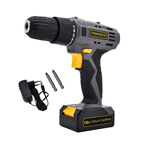 Powerland 18V/20V Akku Bohrschrauber mit...