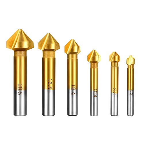 Kegelsenker Bohrer-Set, HSS 4241 90 °...