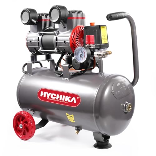 HYCHIKA Druckluft Kompressor (Leise, 8 Bar,...