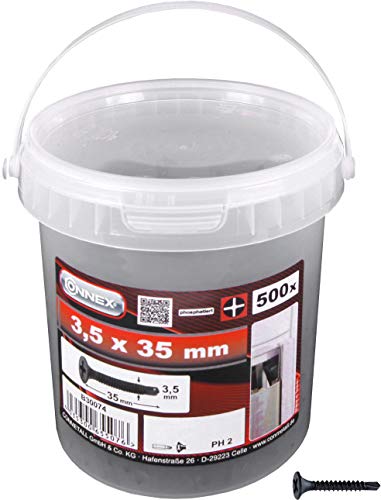 Connex Schnellbauschrauben 3,5 x 35 mm - 500...