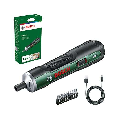 Bosch Akkuschrauber PushDrive Starter Set...