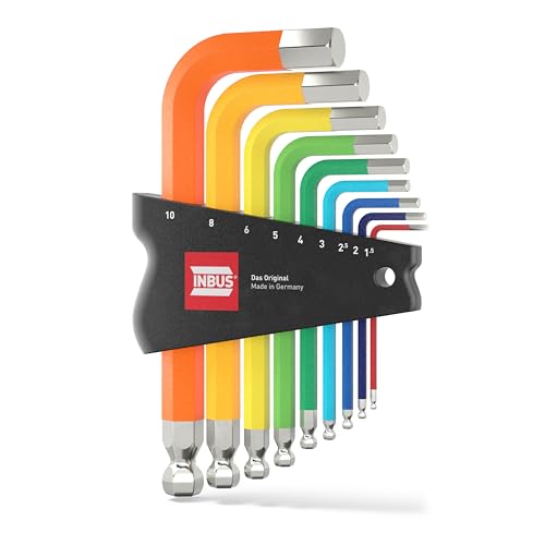 INBUS® 79870 Winkelschraubendreher Set 9tlg,...