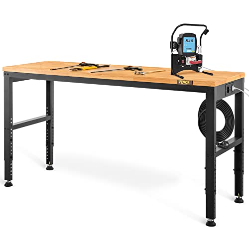 VEVOR Höhenverstellbare Werkbank 122 x 61 x...