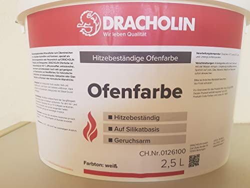 Kaminfarbe Kachelofenfarbe Dracholin Farbe...
