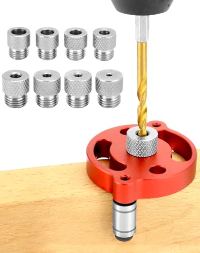 QWORK® Holzbearbeitungs Bohrhilfe,...