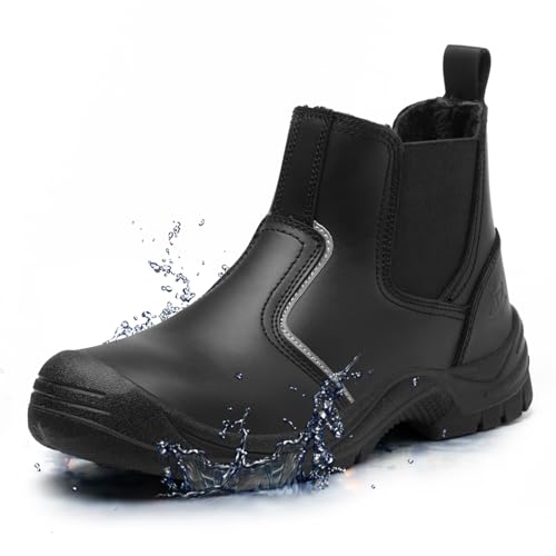TAERGU S3 Winter Sicherheitsstiefel Herren...