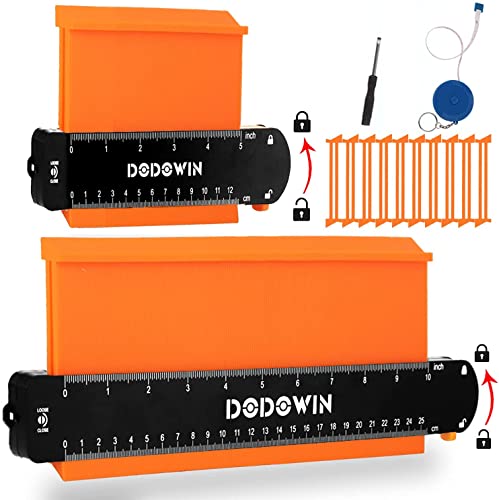 DODOWIN Konturenlehre Groß 2pcs,...