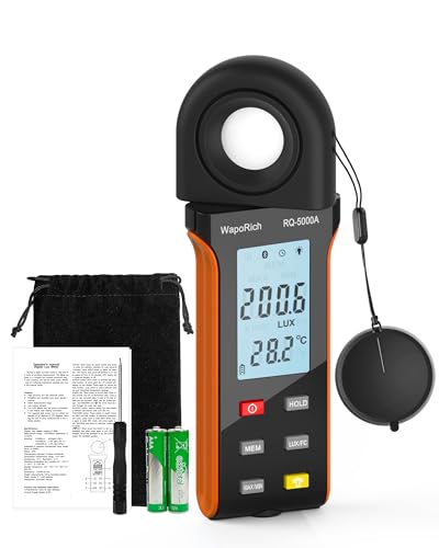 Luxmeter Lichtmessgerät, WapoRich...