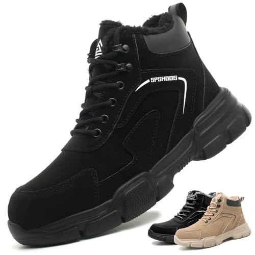 SPSHOOS Winter Sicherheitsschuhe Herren Damen...