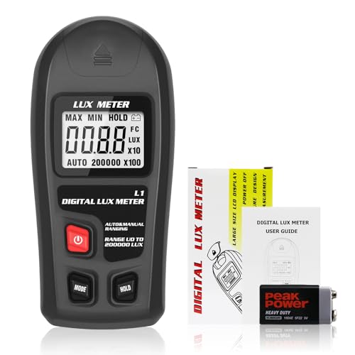 Digital Luxmeter: Automatischer Digitaler...